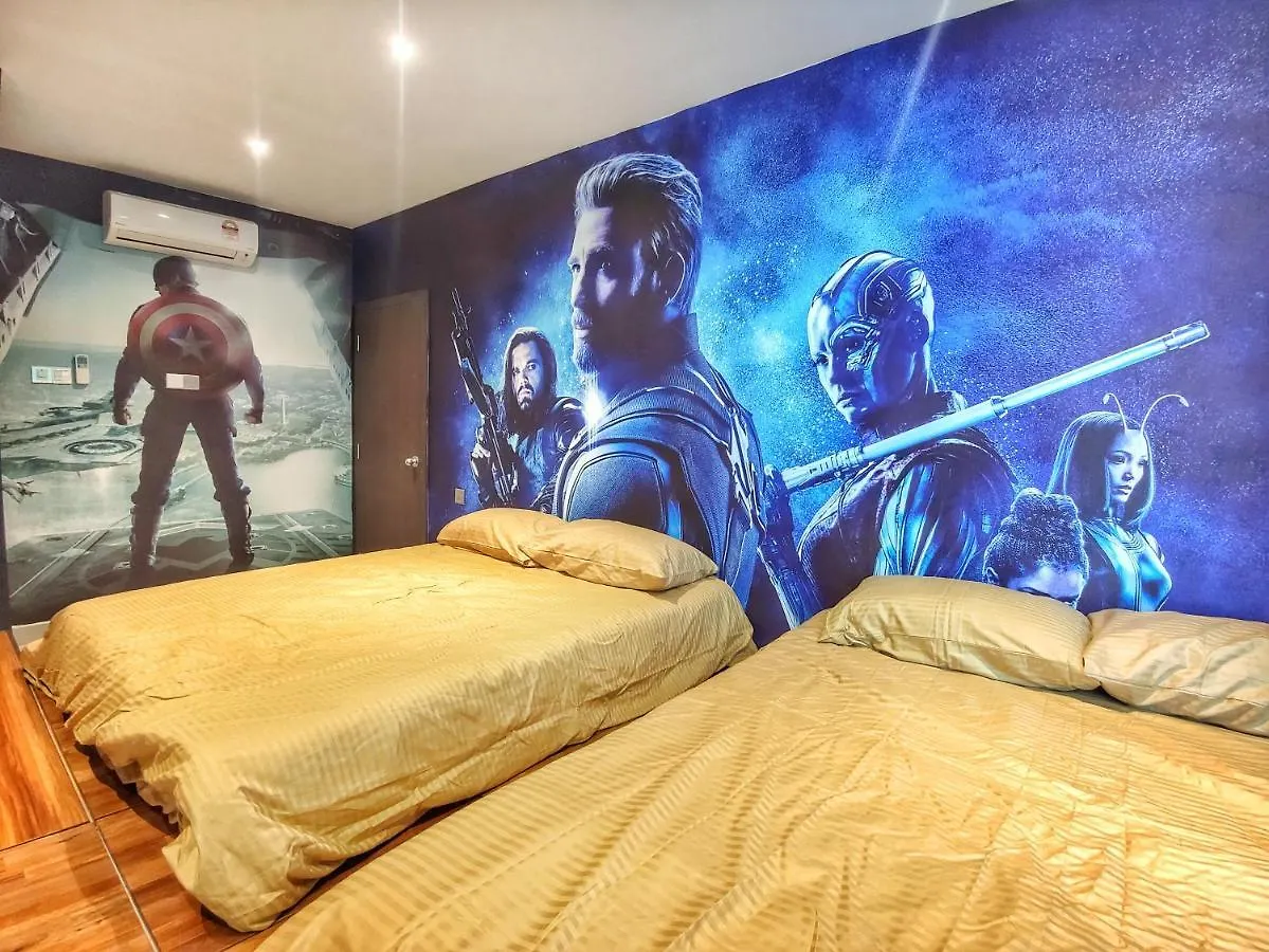 아파트 Ksl City Mall Johor Bahru Marvel